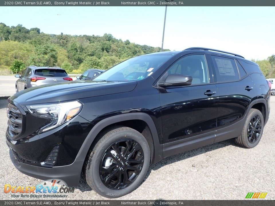 2020 GMC Terrain SLE AWD Ebony Twilight Metallic / Jet Black Photo #1