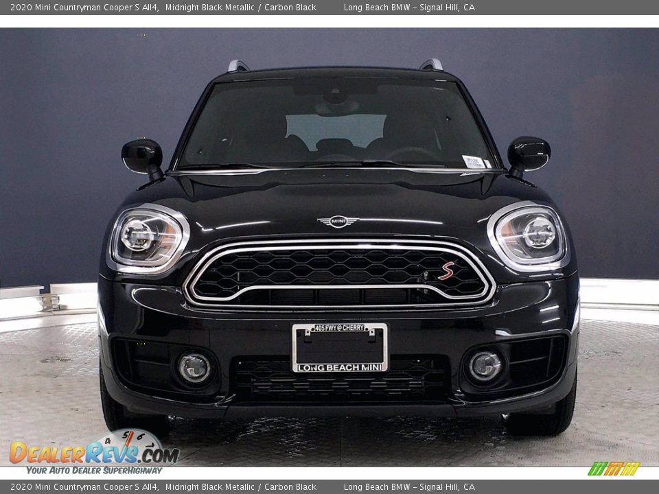 2020 Mini Countryman Cooper S All4 Midnight Black Metallic / Carbon Black Photo #2