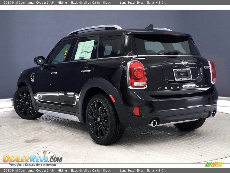 2020 Mini Countryman Cooper S All4 Midnight Black Metallic / Carbon Black Photo #3