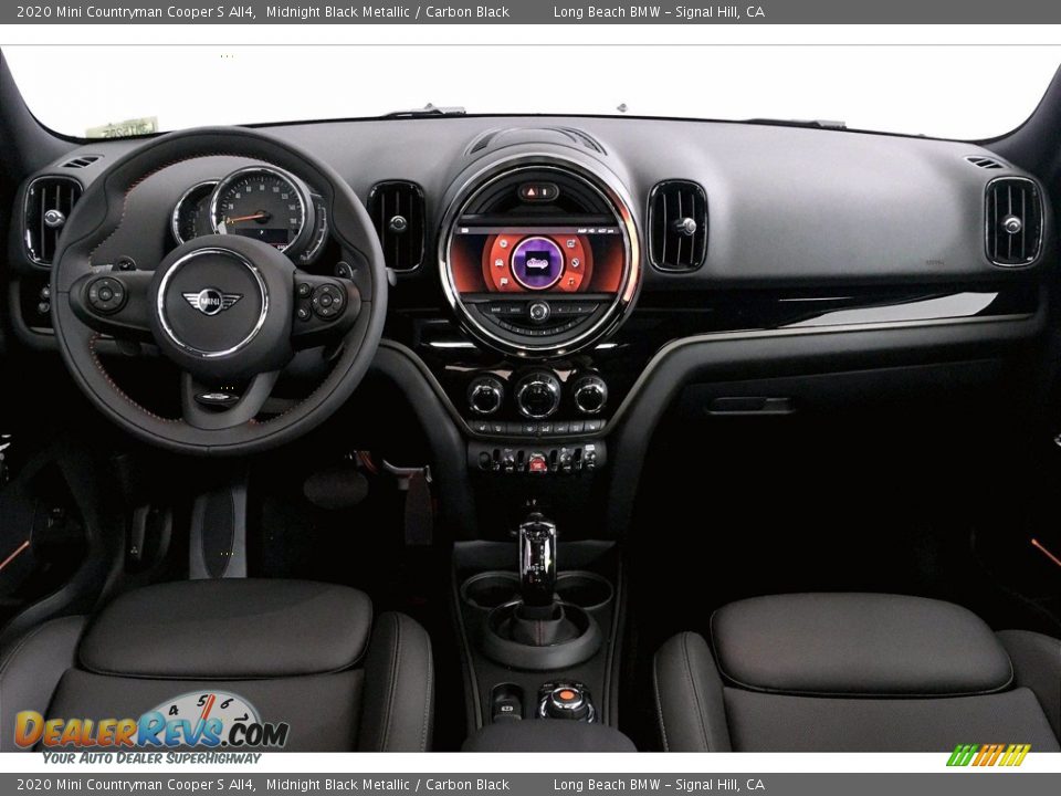 2020 Mini Countryman Cooper S All4 Midnight Black Metallic / Carbon Black Photo #5