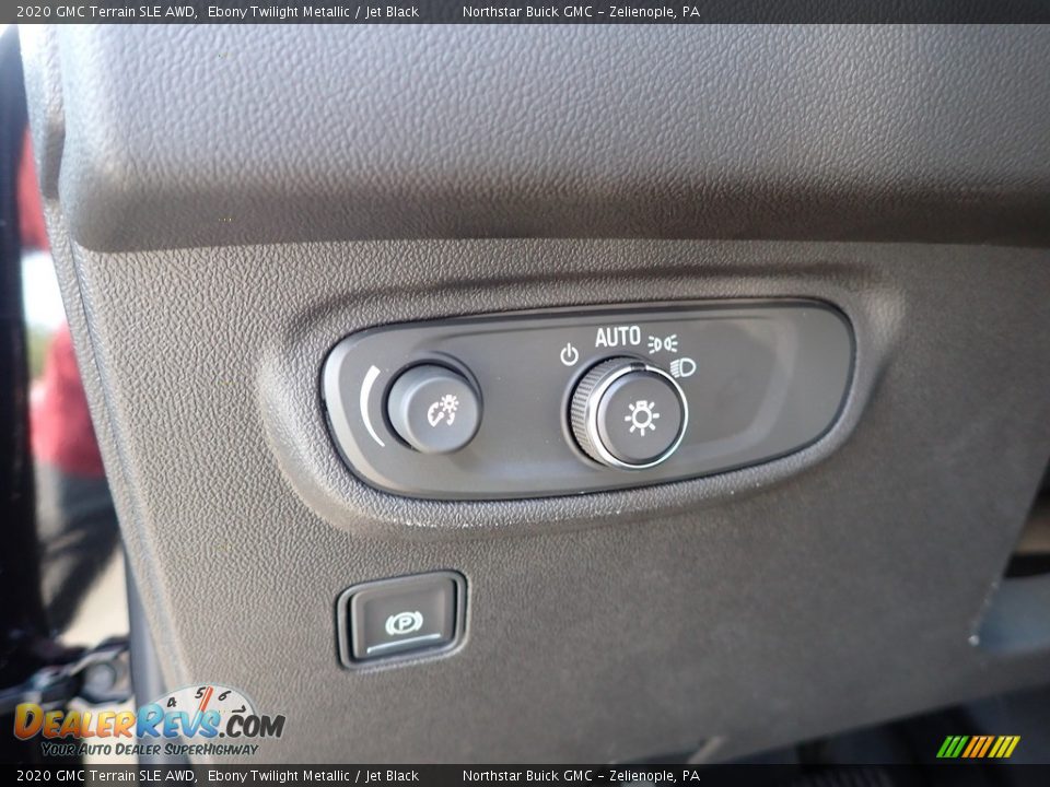 2020 GMC Terrain SLE AWD Ebony Twilight Metallic / Jet Black Photo #12