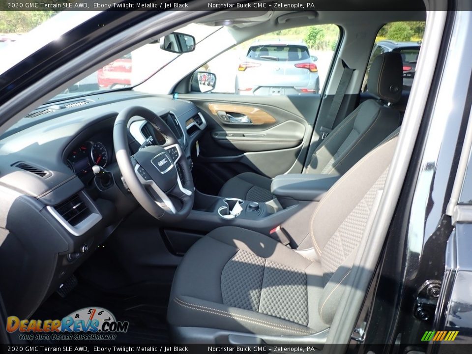 2020 GMC Terrain SLE AWD Ebony Twilight Metallic / Jet Black Photo #13