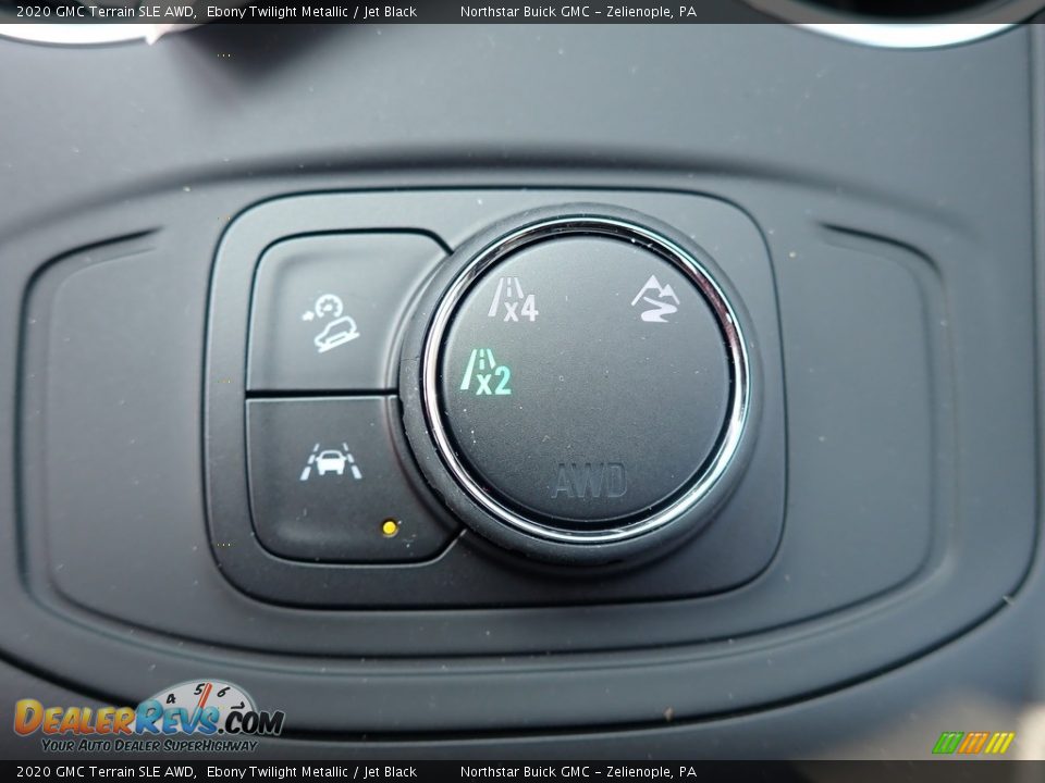 2020 GMC Terrain SLE AWD Ebony Twilight Metallic / Jet Black Photo #18