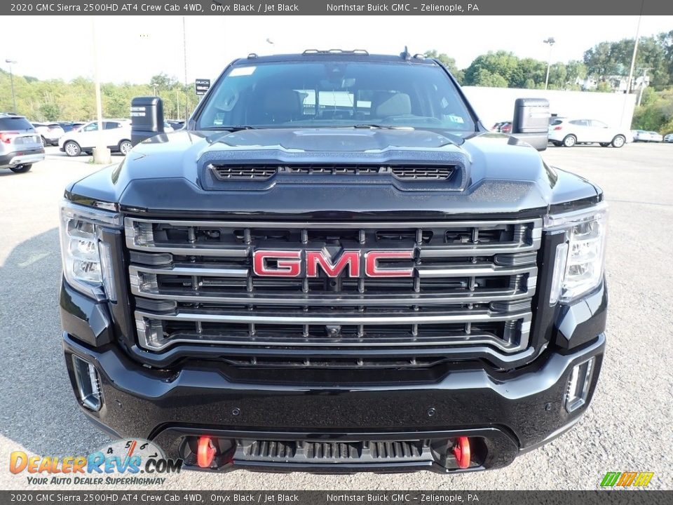 Onyx Black 2020 GMC Sierra 2500HD AT4 Crew Cab 4WD Photo #2