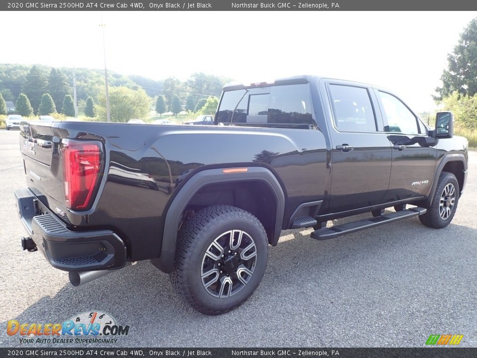 2020 GMC Sierra 2500HD AT4 Crew Cab 4WD Onyx Black / Jet Black Photo #5