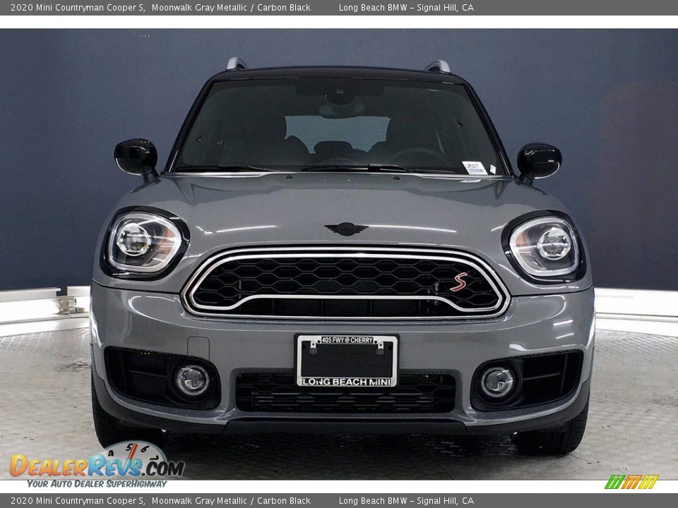 2020 Mini Countryman Cooper S Moonwalk Gray Metallic / Carbon Black Photo #2