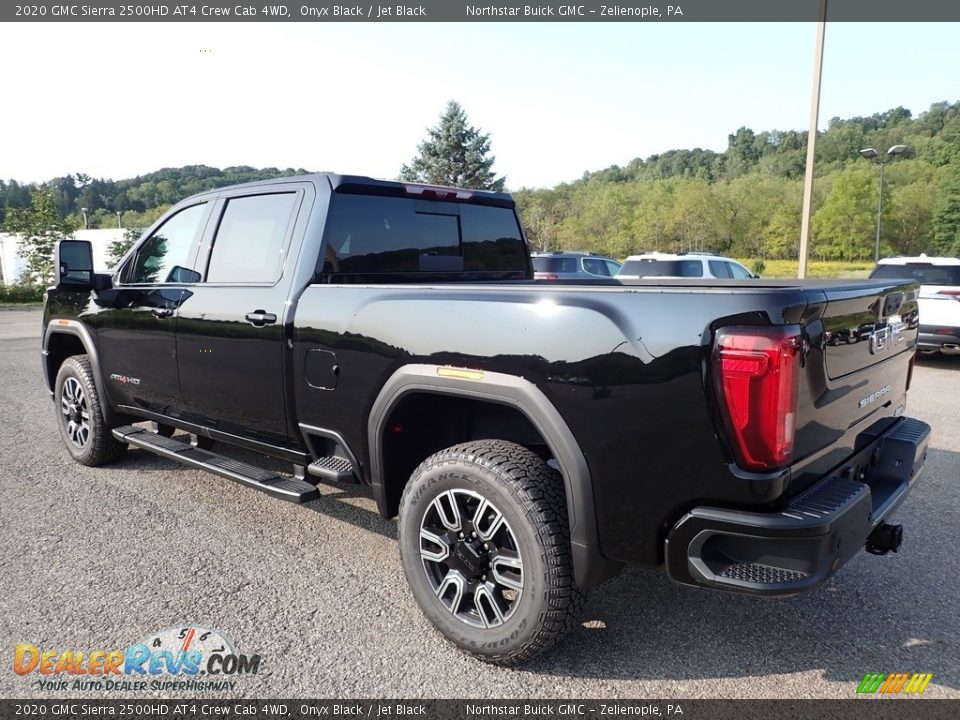 2020 GMC Sierra 2500HD AT4 Crew Cab 4WD Onyx Black / Jet Black Photo #7