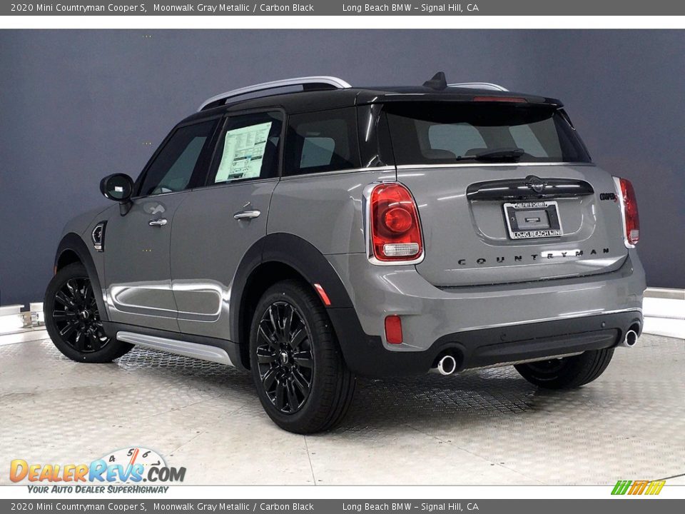 2020 Mini Countryman Cooper S Moonwalk Gray Metallic / Carbon Black Photo #3