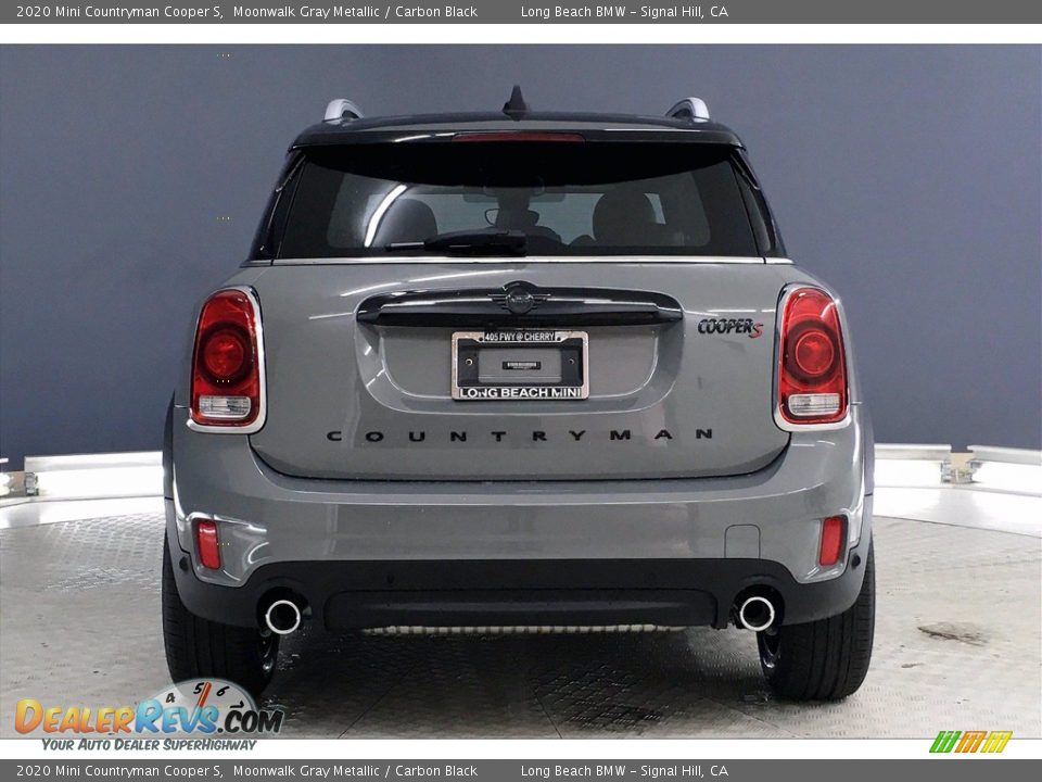 2020 Mini Countryman Cooper S Moonwalk Gray Metallic / Carbon Black Photo #4