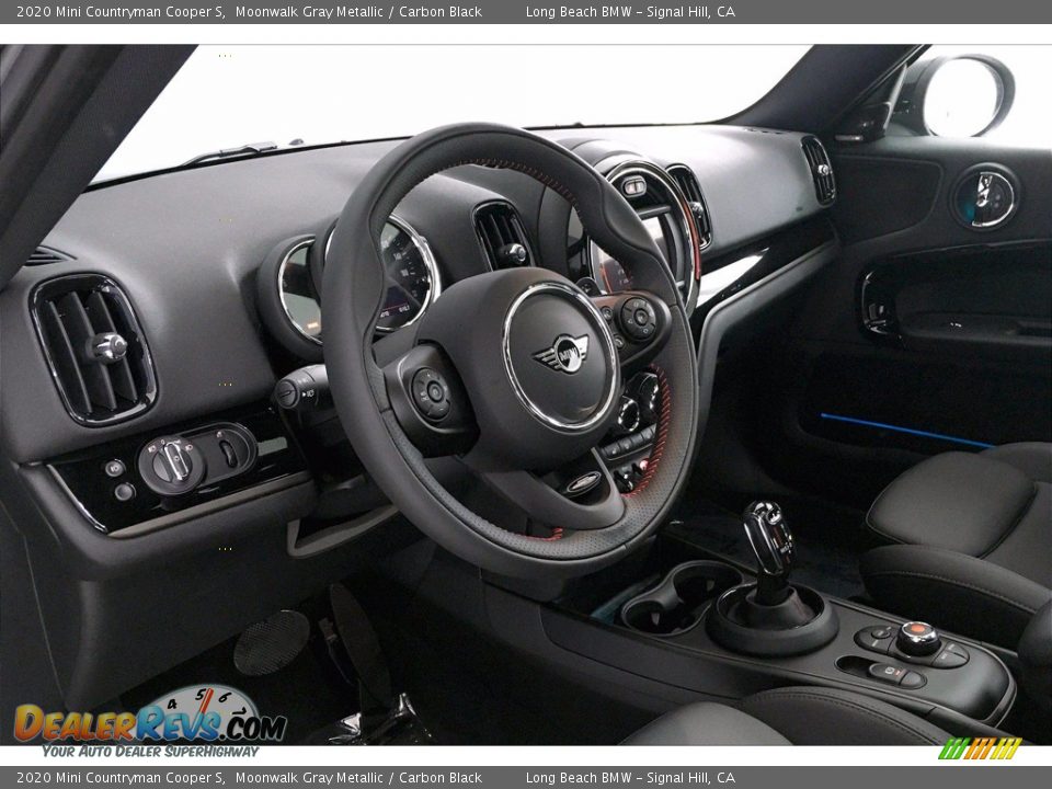 2020 Mini Countryman Cooper S Moonwalk Gray Metallic / Carbon Black Photo #7