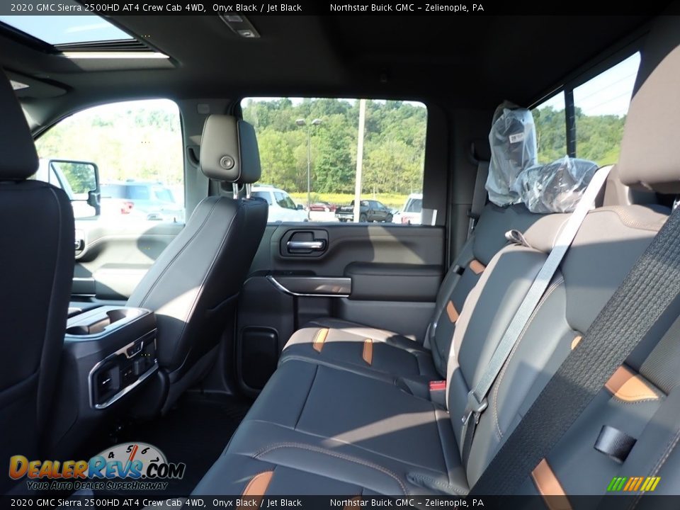Rear Seat of 2020 GMC Sierra 2500HD AT4 Crew Cab 4WD Photo #13