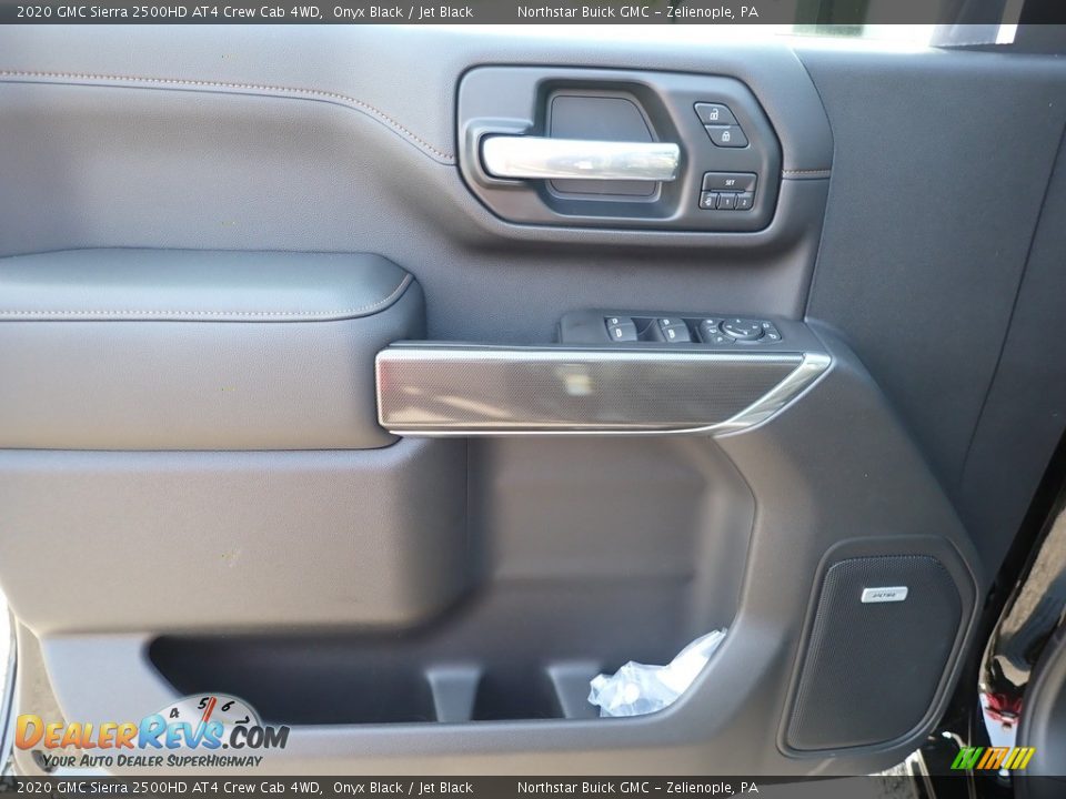2020 GMC Sierra 2500HD AT4 Crew Cab 4WD Onyx Black / Jet Black Photo #16