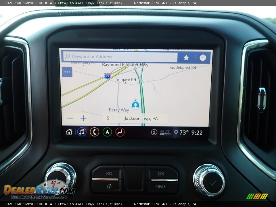 Navigation of 2020 GMC Sierra 2500HD AT4 Crew Cab 4WD Photo #18