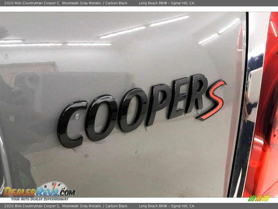2020 Mini Countryman Cooper S Moonwalk Gray Metallic / Carbon Black Photo #16
