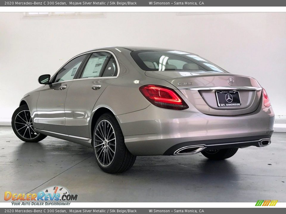 2020 Mercedes-Benz C 300 Sedan Mojave Silver Metallic / Silk Beige/Black Photo #2