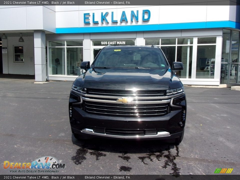 2021 Chevrolet Tahoe LT 4WD Black / Jet Black Photo #1