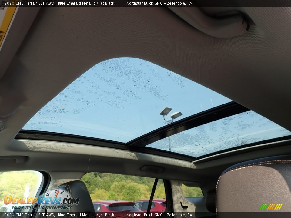 2020 GMC Terrain SLT AWD Blue Emerald Metallic / Jet Black Photo #13