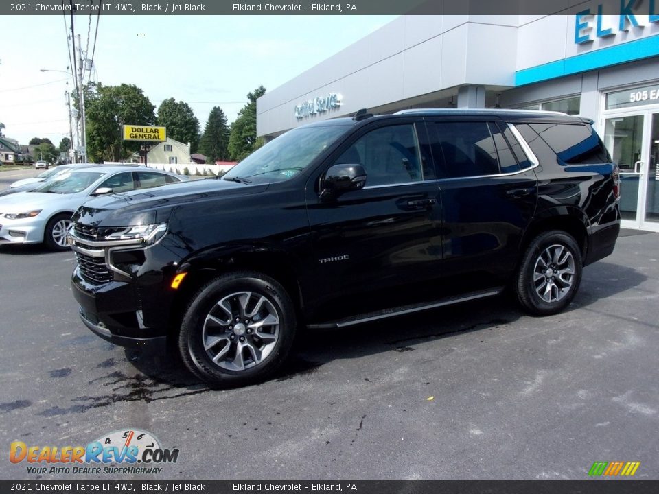 2021 Chevrolet Tahoe LT 4WD Black / Jet Black Photo #3