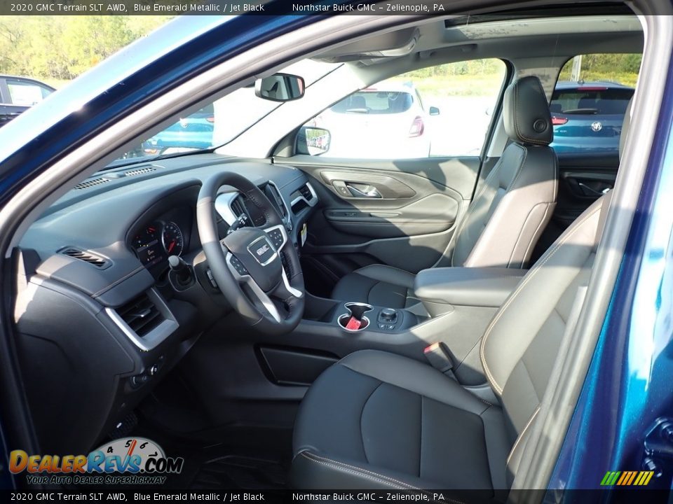 2020 GMC Terrain SLT AWD Blue Emerald Metallic / Jet Black Photo #14