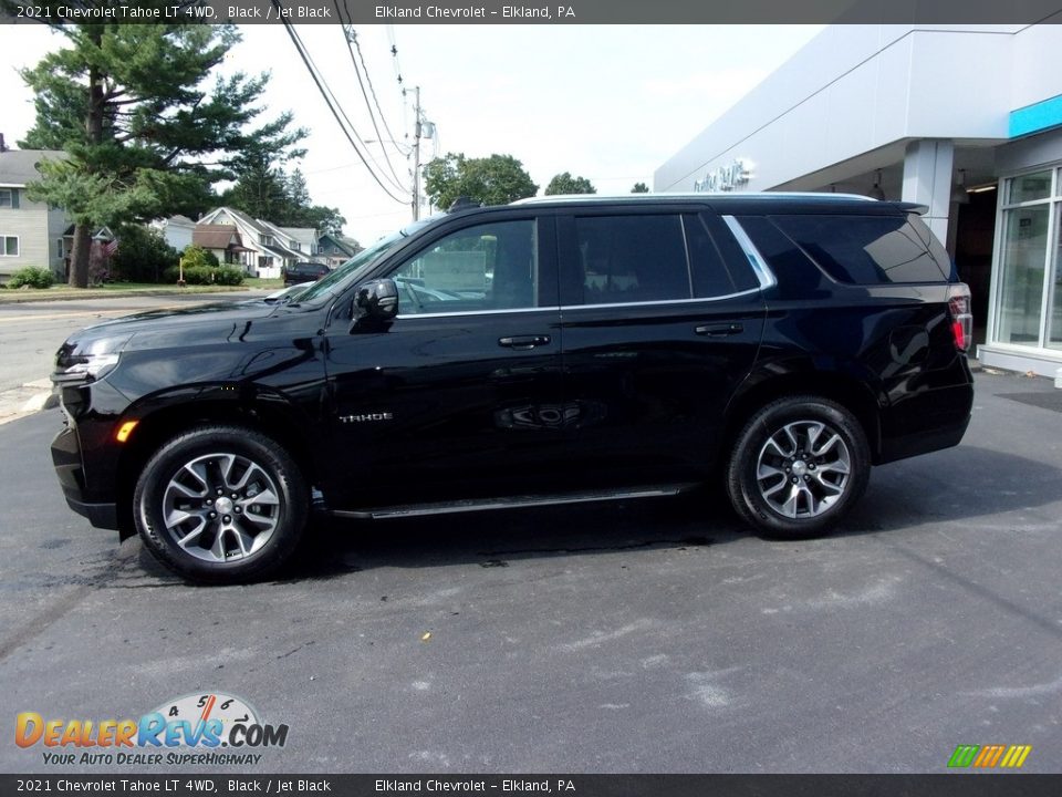 2021 Chevrolet Tahoe LT 4WD Black / Jet Black Photo #4