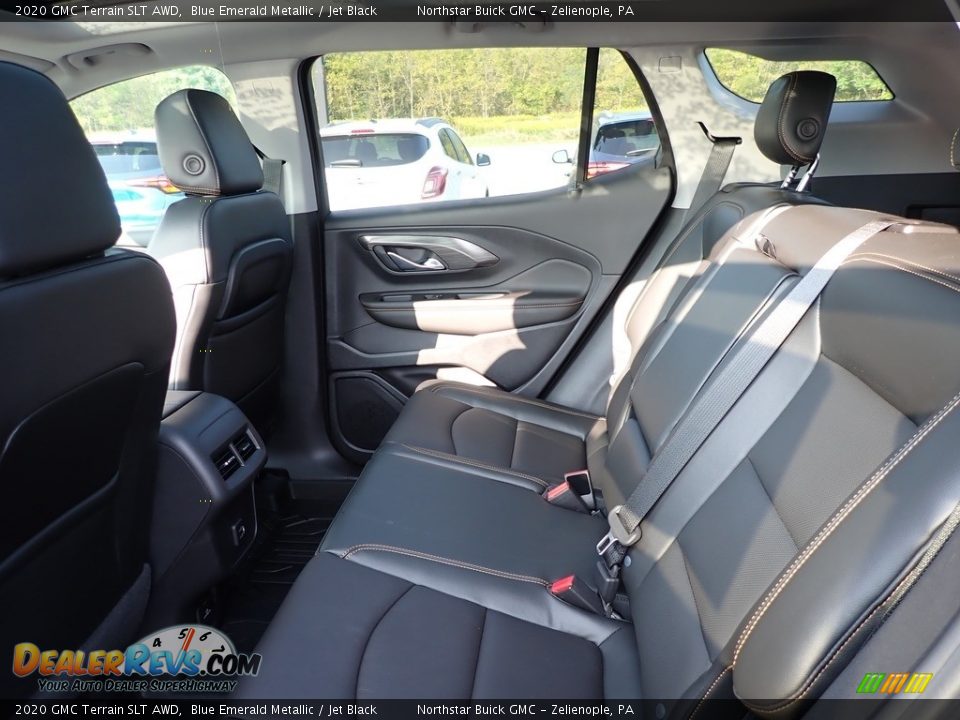 2020 GMC Terrain SLT AWD Blue Emerald Metallic / Jet Black Photo #15