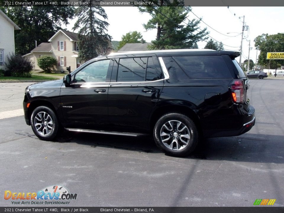 2021 Chevrolet Tahoe LT 4WD Black / Jet Black Photo #5