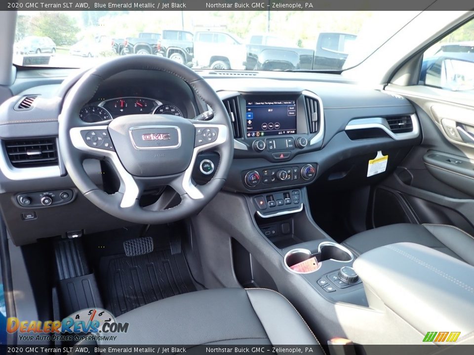 2020 GMC Terrain SLT AWD Blue Emerald Metallic / Jet Black Photo #16