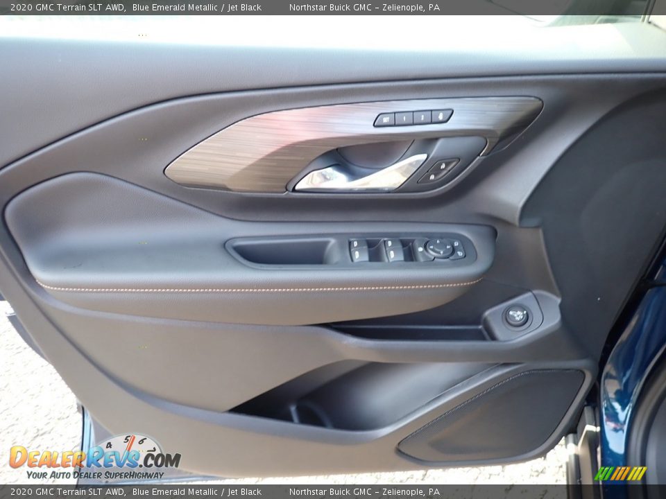 2020 GMC Terrain SLT AWD Blue Emerald Metallic / Jet Black Photo #17