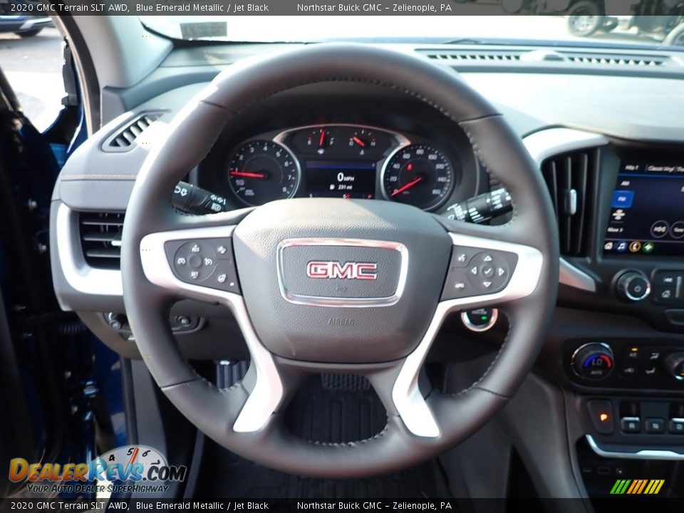 2020 GMC Terrain SLT AWD Blue Emerald Metallic / Jet Black Photo #18