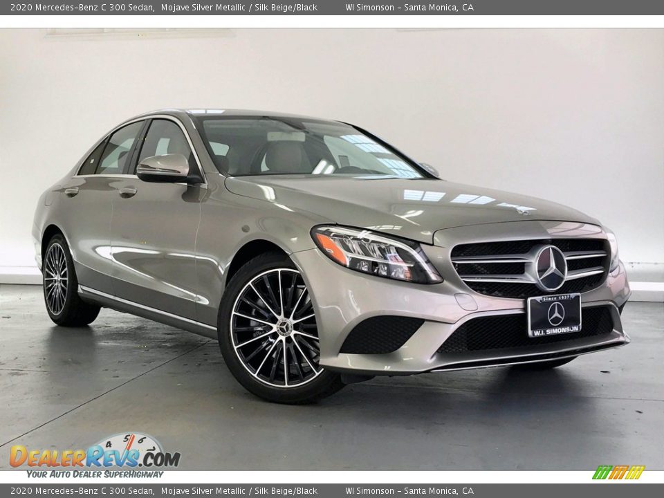 2020 Mercedes-Benz C 300 Sedan Mojave Silver Metallic / Silk Beige/Black Photo #10