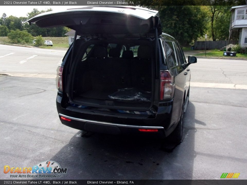 2021 Chevrolet Tahoe LT 4WD Black / Jet Black Photo #8