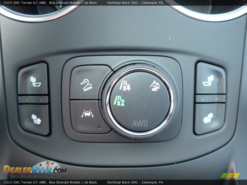 2020 GMC Terrain SLT AWD Blue Emerald Metallic / Jet Black Photo #19