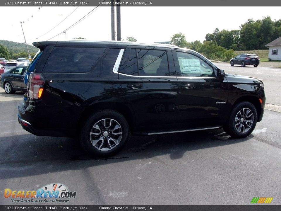 2021 Chevrolet Tahoe LT 4WD Black / Jet Black Photo #10