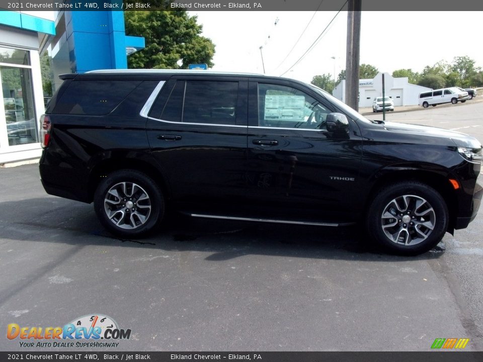 2021 Chevrolet Tahoe LT 4WD Black / Jet Black Photo #11