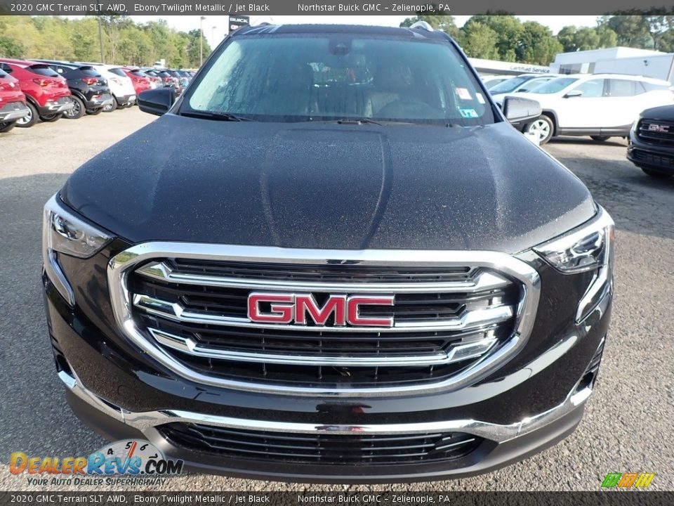 2020 GMC Terrain SLT AWD Ebony Twilight Metallic / Jet Black Photo #2