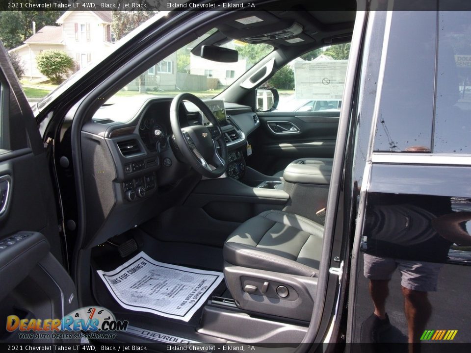 2021 Chevrolet Tahoe LT 4WD Black / Jet Black Photo #13