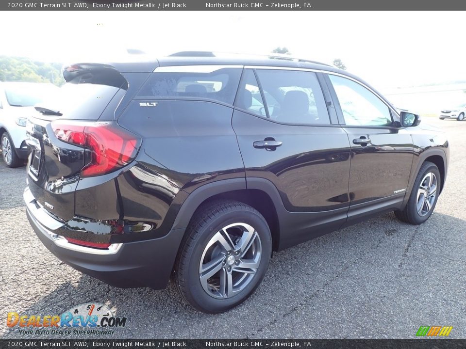 2020 GMC Terrain SLT AWD Ebony Twilight Metallic / Jet Black Photo #5