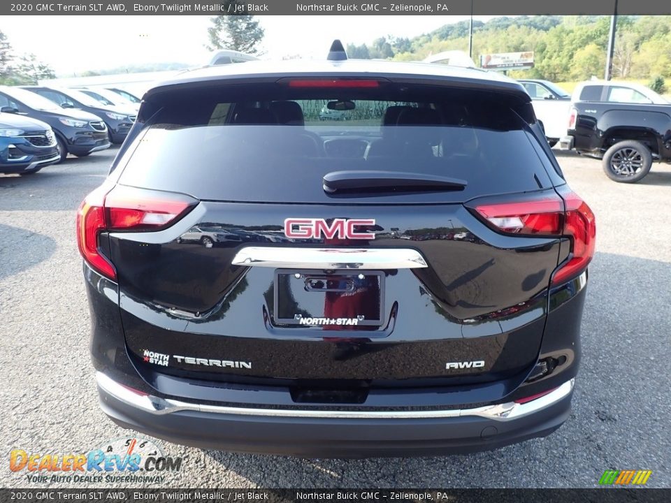 2020 GMC Terrain SLT AWD Ebony Twilight Metallic / Jet Black Photo #6