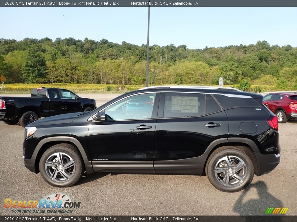 2020 GMC Terrain SLT AWD Ebony Twilight Metallic / Jet Black Photo #9