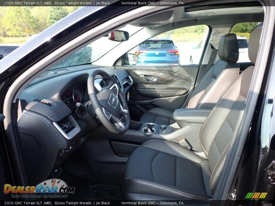2020 GMC Terrain SLT AWD Ebony Twilight Metallic / Jet Black Photo #14
