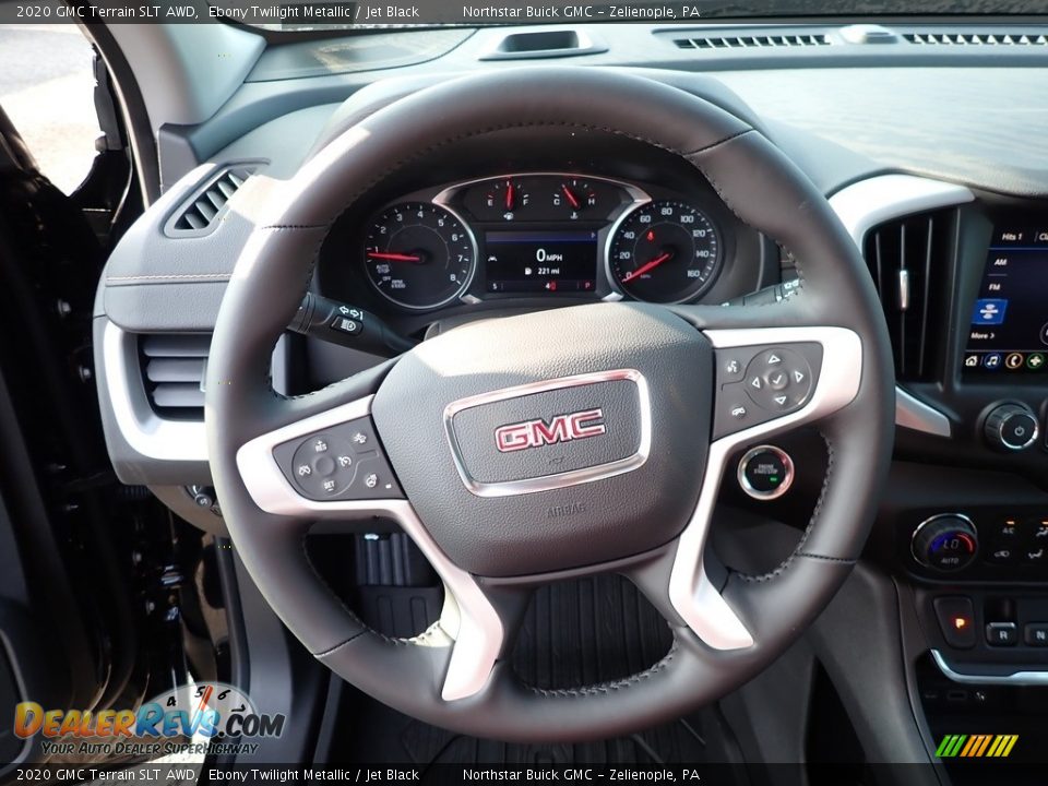 2020 GMC Terrain SLT AWD Ebony Twilight Metallic / Jet Black Photo #18