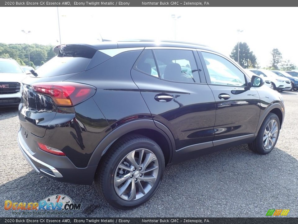 2020 Buick Encore GX Essence AWD Ebony Twilight Metallic / Ebony Photo #5