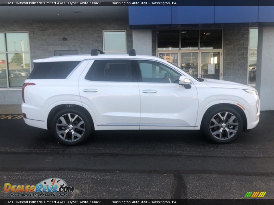 2021 Hyundai Palisade Limited AWD Hyper White / Black Photo #2