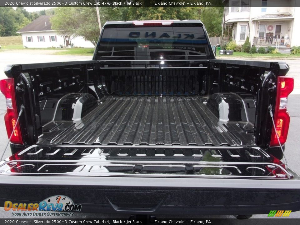 2020 Chevrolet Silverado 2500HD Custom Crew Cab 4x4 Black / Jet Black Photo #7