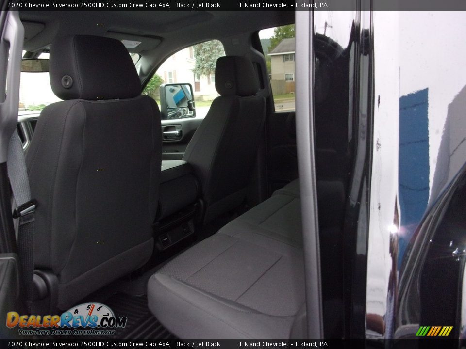 2020 Chevrolet Silverado 2500HD Custom Crew Cab 4x4 Black / Jet Black Photo #17