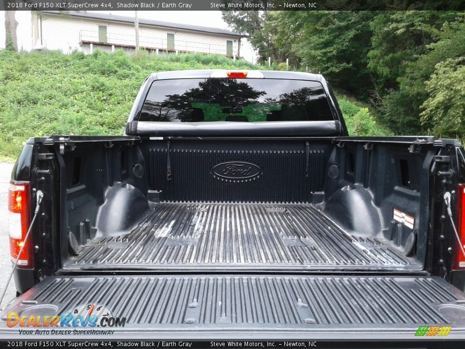 2018 Ford F150 XLT SuperCrew 4x4 Shadow Black / Earth Gray Photo #9