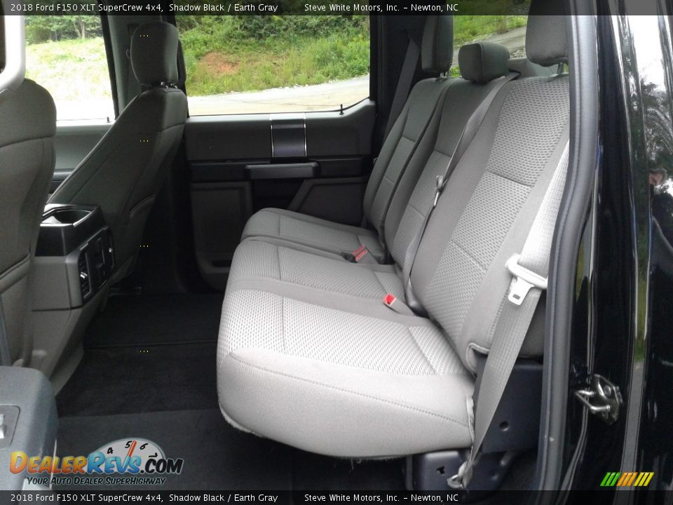 2018 Ford F150 XLT SuperCrew 4x4 Shadow Black / Earth Gray Photo #13