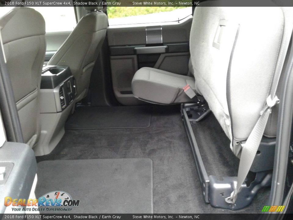 2018 Ford F150 XLT SuperCrew 4x4 Shadow Black / Earth Gray Photo #14