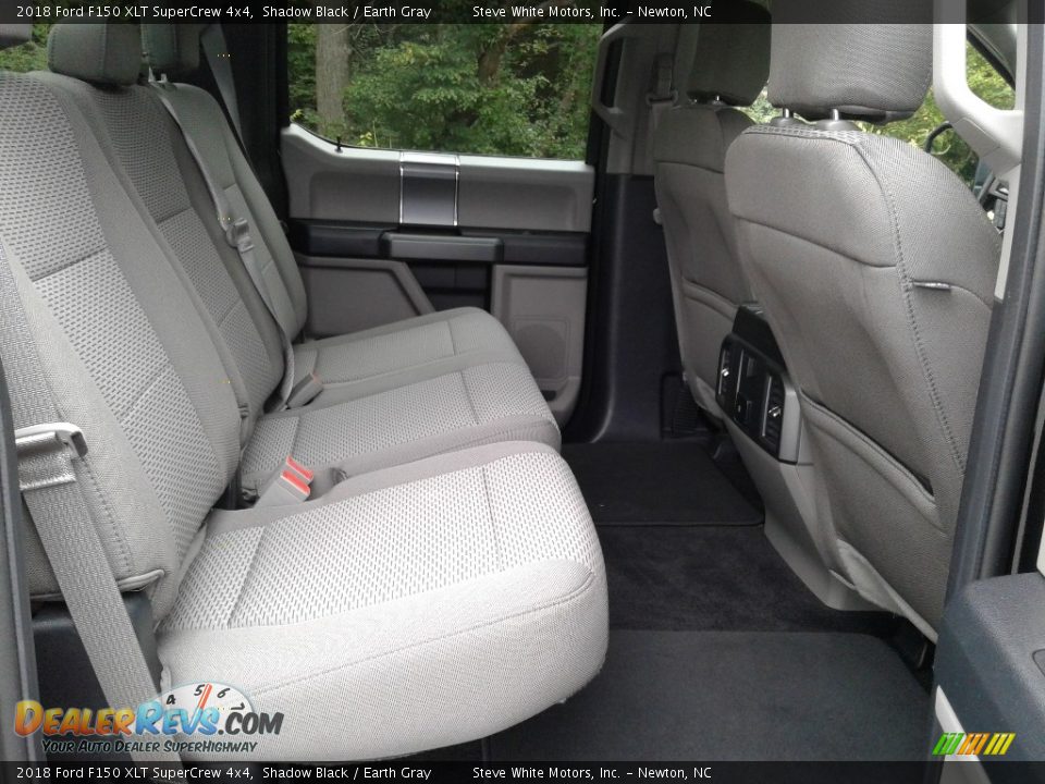 2018 Ford F150 XLT SuperCrew 4x4 Shadow Black / Earth Gray Photo #16