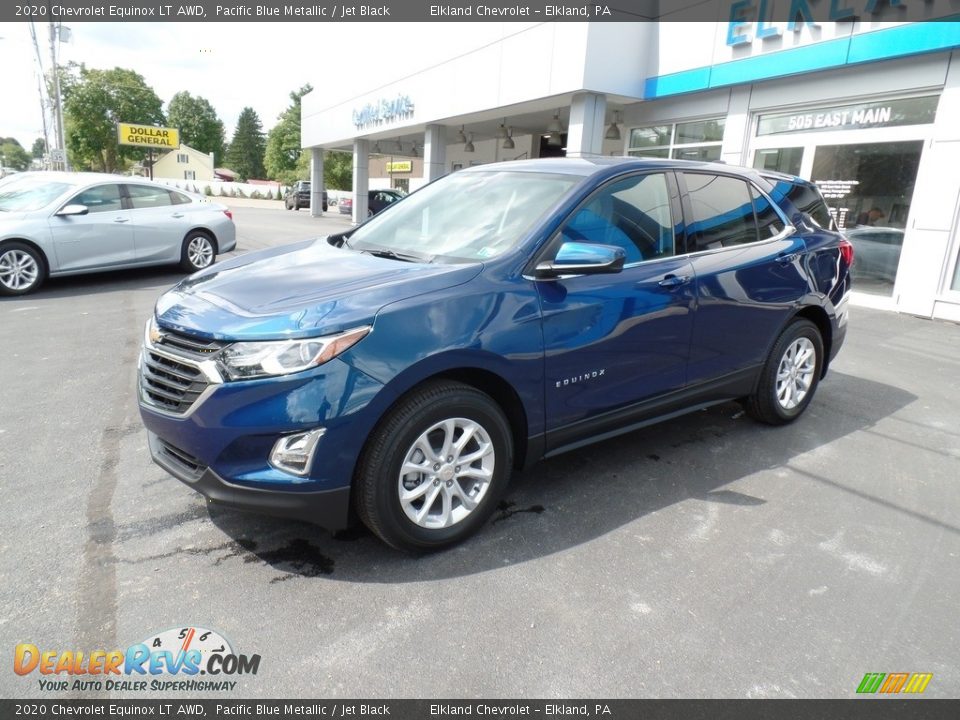 2020 Chevrolet Equinox LT AWD Pacific Blue Metallic / Jet Black Photo #1